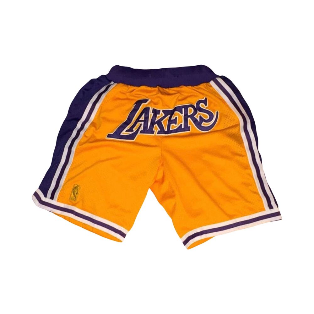 Just Don x NBA Los Angeles Lakers Basketball Shorts - Mens L